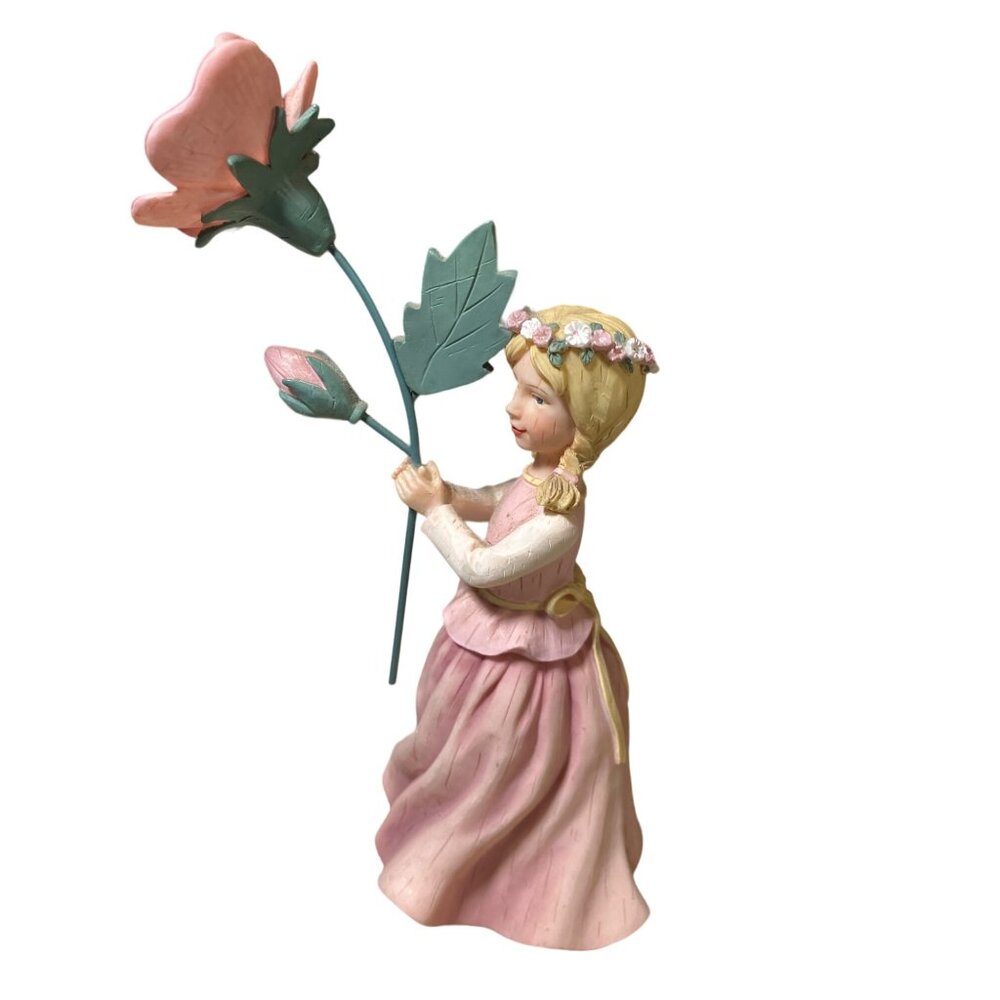 Wildflower Angel -Wild Roses for Happiness Figurine - Picture 7 of 12